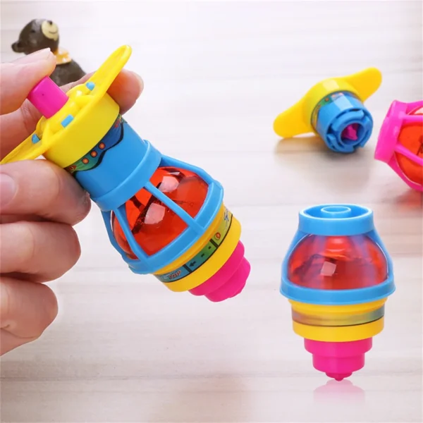 (2 Pcs) LED Glowing Top With Light And Sound - Image 3