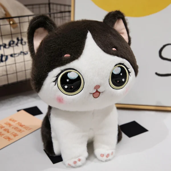 Kawaii Cat Plush Toy – Cute & Soft Stuffed Animal Gift for All Ages - Image 3