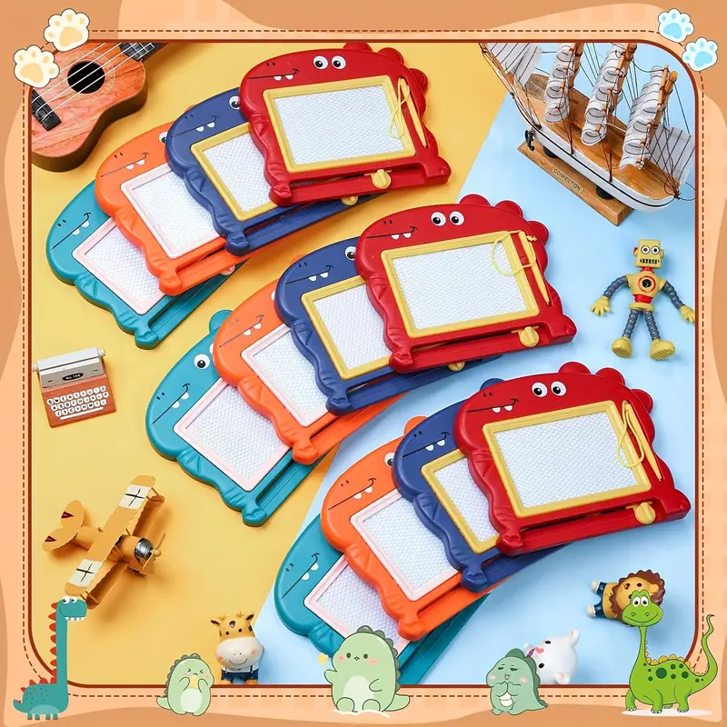 Dino Magnetic Writing Board for Kids