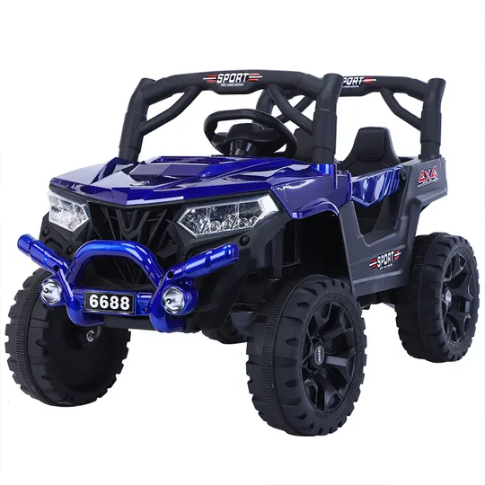 Dodge Ride-On Car for Kids – 12V, 2-Seater, Remote Control