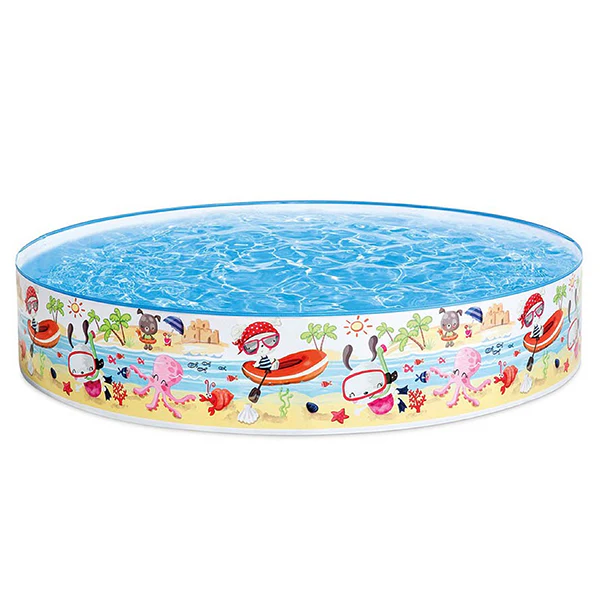 INTEX Snapset Pool (5ft x 10in) – Easy Setup Kiddie Pool for Ages 3+
