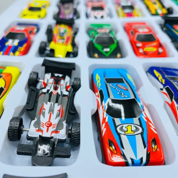 Buy 30-Piece Pull-Back Car Set for Kids - Image 6