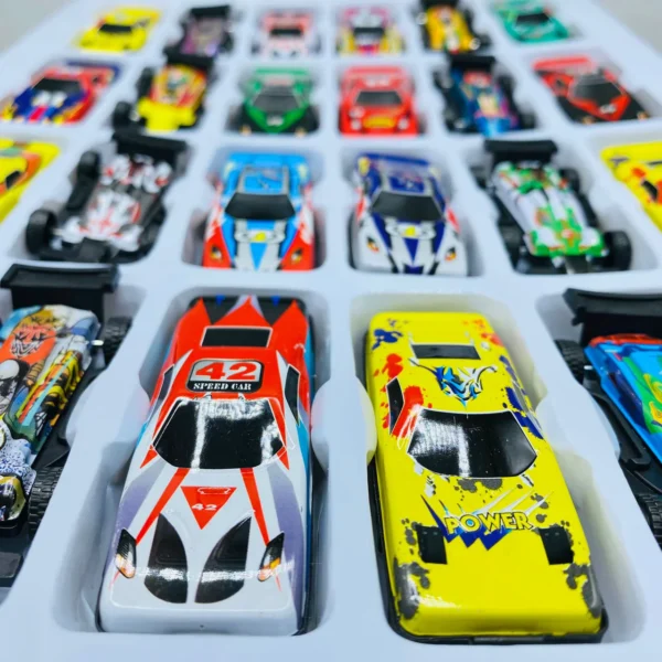Buy 30-Piece Pull-Back Car Set for Kids - Image 8