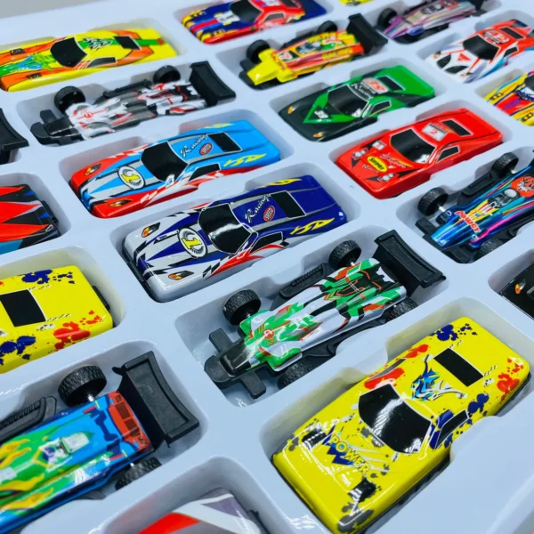 Buy 30-Piece Pull-Back Car Set for Kids - Image 7