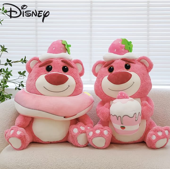 25CM Strawberry Teddy Bear – Soft Plush Stuff Toy for Kids & Gifts