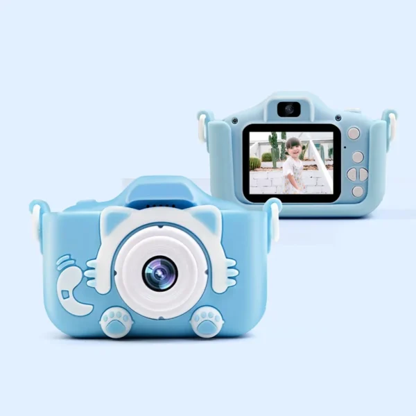 Kids Digital Camera with Cartoon Cover – Dual Lens, HD Video, Safe Gift - Image 7