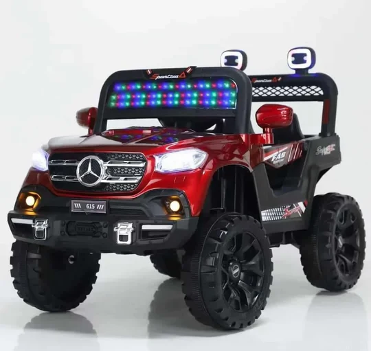 Mercedes Ride-On Jeep for Kids – Electric Car with Remote & Music