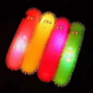 2Pcs Light-Up Puffer Ball Toy | Squishy Stress Relief Fidget for Kids