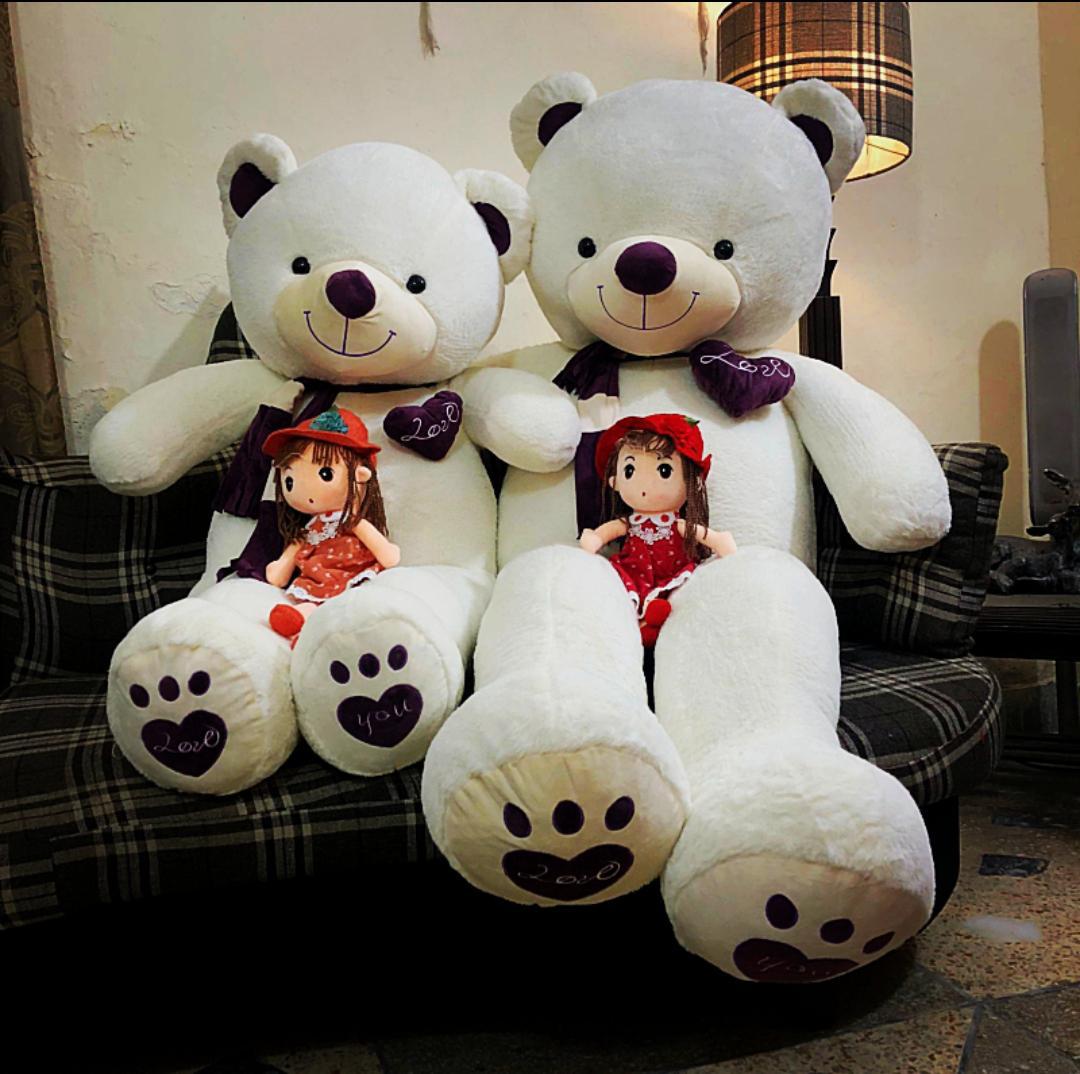 Classic Teddy Bear – Soft Plush Stuffed Animal Gift - Image 3